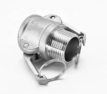 Connettori veloci a cammella di tipo B SS304 316L personalizzati per olio di gas d'acqua NPT BSP 1/4 "-4