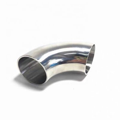 OEM supportato in acciaio inossidabile 304 316 curve saldatura tubo gomito 90 180 gradi curve 3A DIN