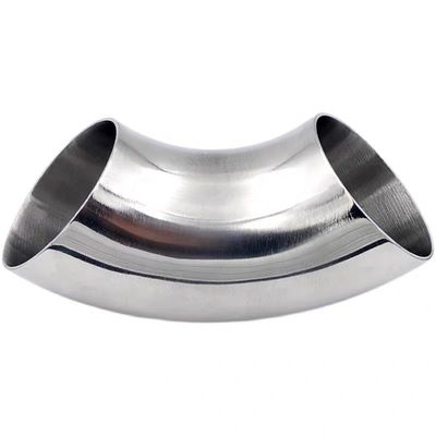 OEM supportato in acciaio inossidabile 304 316 curve saldatura tubo gomito 90 180 gradi curve 3A DIN
