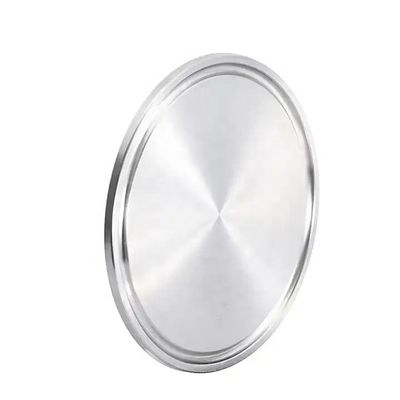 Placca cieca personalizzata 316 in acciaio inossidabile sanitario Chuck Clamp Plug Pipe Plug