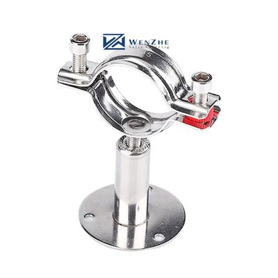 Clampo di tubo regolabile OEM personalizzato tubo in acciaio inossidabile per connessione di saldatura