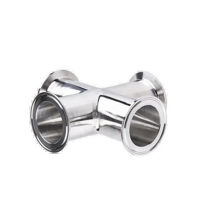 1/4''-6'' Equal 3A DIN Sanitary Quick-Connect Cross 304 in acciaio inossidabile