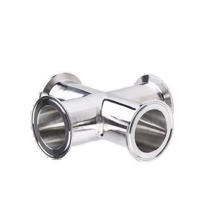 1/4''-6'' Equal 3A DIN Sanitary Quick-Connect Cross 304 in acciaio inossidabile
