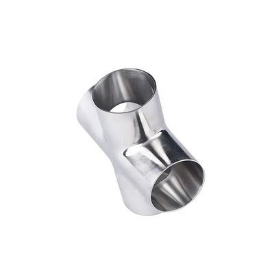 Equal 304/316 Croce di saldatura in acciaio inossidabile con lucidatura dello specchio interno ed esterno SMS 3A