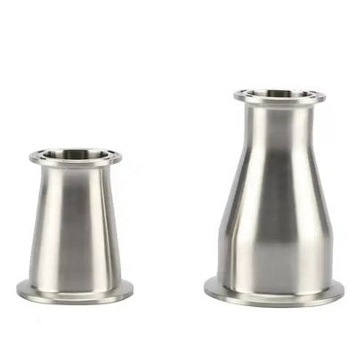 Riduzione del tipo di pinza SS304/316 Transizione del materiale 3A DIN Dimensione 1/4''-6