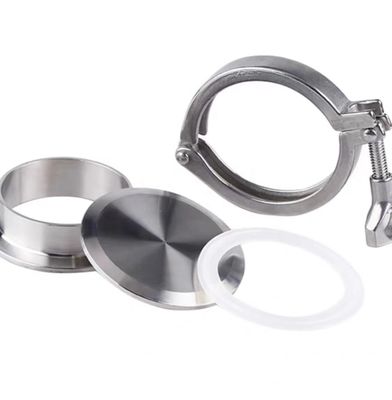 Acciaio inossidabile 304 316 Clamp Blind Plate Sleeve DN6-DN200