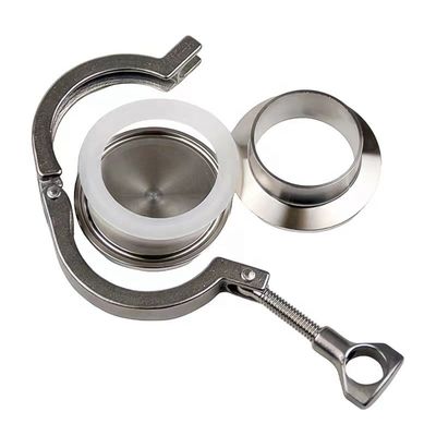 Acciaio inossidabile 304 316 Clamp Blind Plate Sleeve DN6-DN200