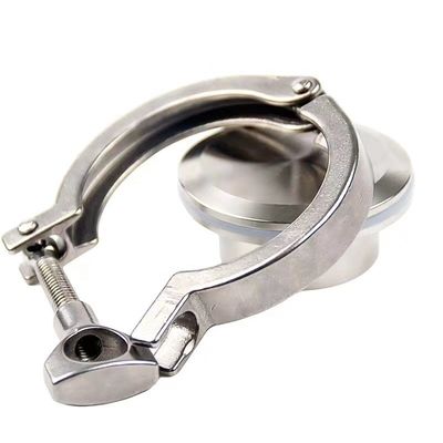 Acciaio inossidabile 304 316 Clamp Blind Plate Sleeve DN6-DN200
