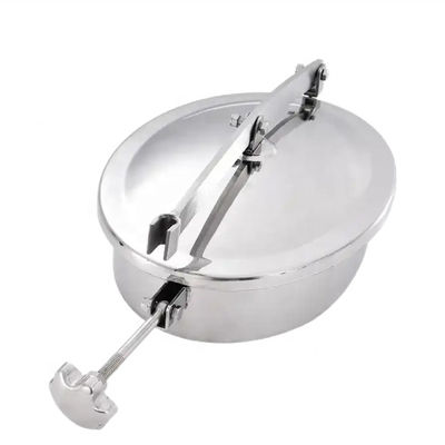 304 316 Acciaio inossidabile copertura sanitaria del pozzo di manovra per la busta di vino Forma rotonda