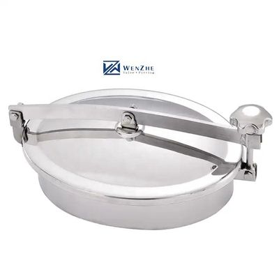 304 316 Acciaio inossidabile copertura sanitaria del pozzo di manovra per la busta di vino Forma rotonda