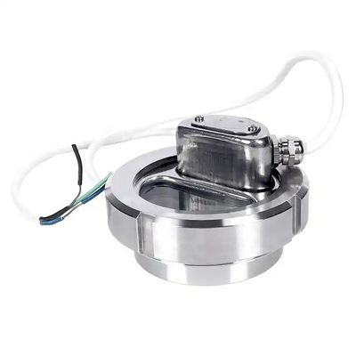 ODM acciaio inossidabile 304 316 316L vetro a vista rotonda temperato tipo Unione