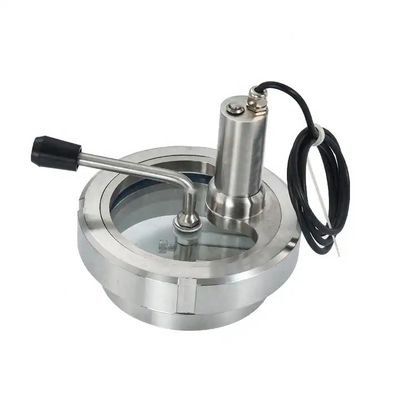 ODM acciaio inossidabile 304 316 316L vetro a vista rotonda temperato tipo Unione
