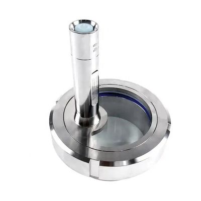ODM acciaio inossidabile 304 316 316L vetro a vista rotonda temperato tipo Unione