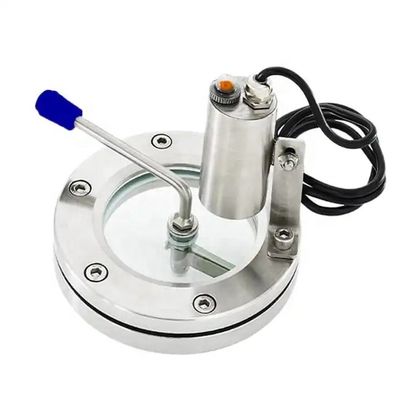 ODM acciaio inossidabile 304 316 316L vetro a vista rotonda temperato tipo Unione