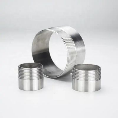 1" SS316 Saldatura Tettile con filo laterale NPT BSPP BSPT G Fusione argento rosso