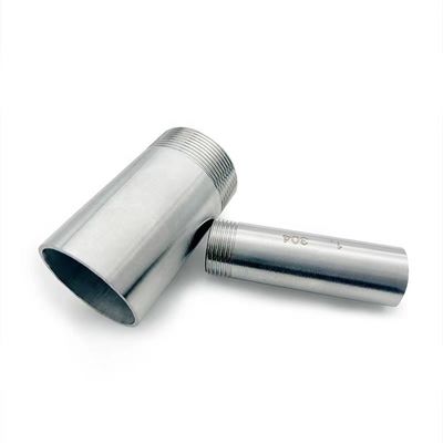 Pipe di acciaio inossidabile 304 uguali connessione di accoppiamento a capezzole di saldatura per acqua, olio e aria