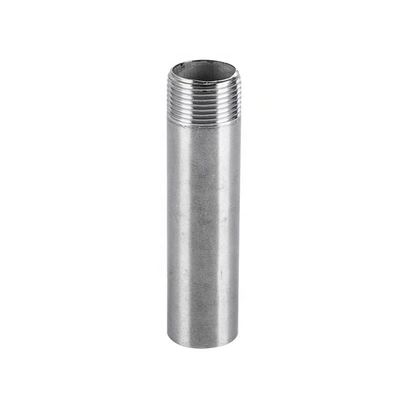 304 Acciaio inossidabile Pipe Fitting Seld Nipple Coupling Connector per l'acqua olio aria argento