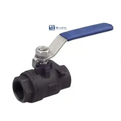 SS304 316 316L 1000WOG WCB Valvola a sfera ad alta pressione con testa cilindrica Q11F-16