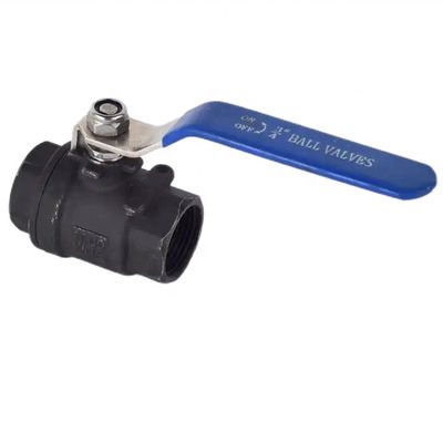 SS304 316 316L 1000WOG WCB Valvola a sfera ad alta pressione con testa cilindrica Q11F-16